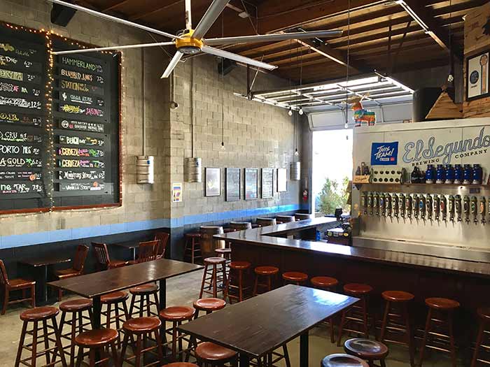 El Segundo Taproom interior