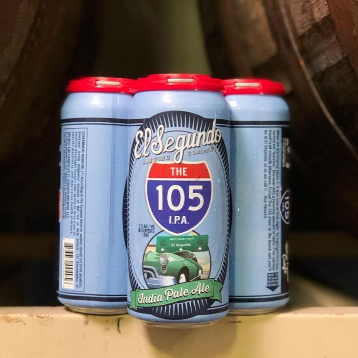 4-pack of The 105 West Coast IPA cans