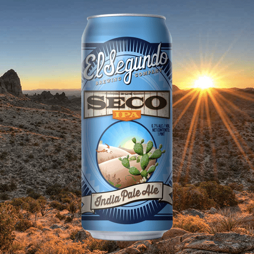 Seco can in the desert