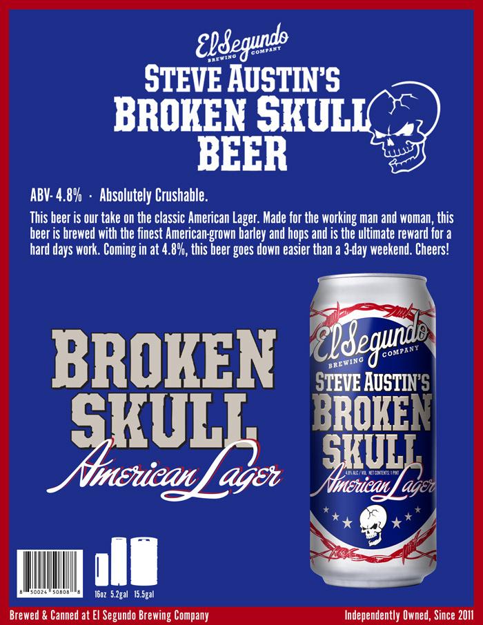 Broken Skull American Lager Spec Sheet