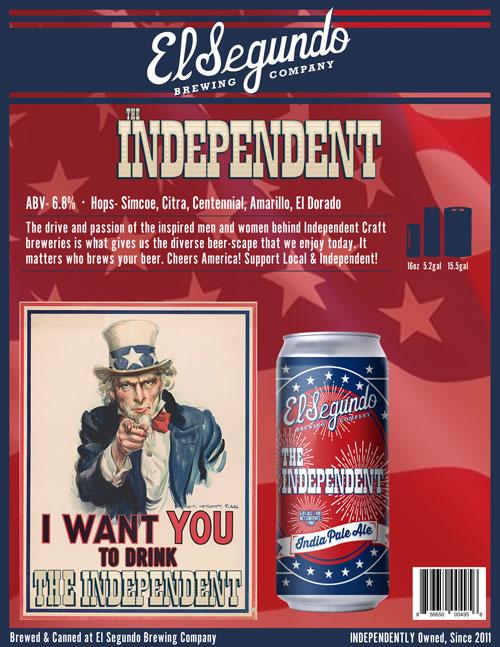 The Independent IPA Spec Sheet