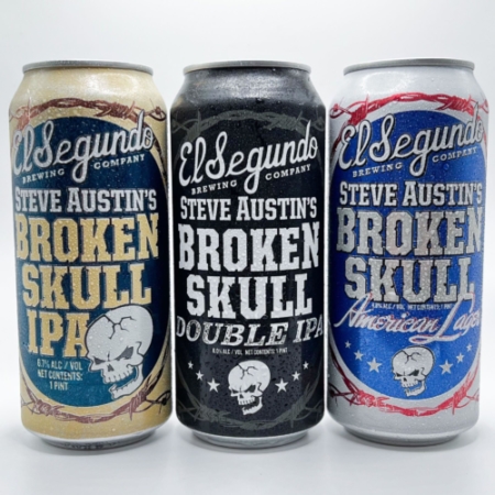 All three Broken Skull cans