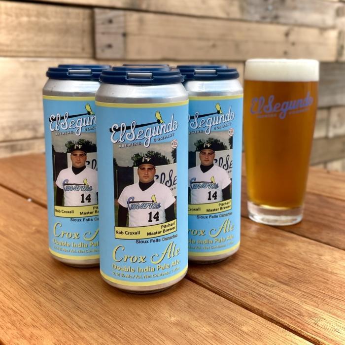 Cans of Crox Ale