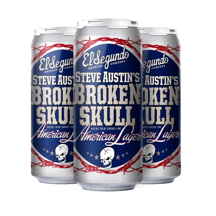 Broken Skull American Lager 4pack