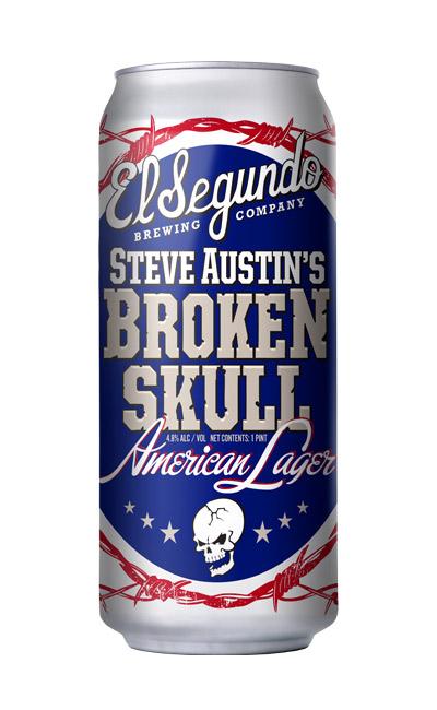 Broken Skull American Lager Can