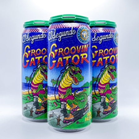 El Segundo Groovin’ Gator IPA (Pizza Port Collab) - El Segundo Brewing Company