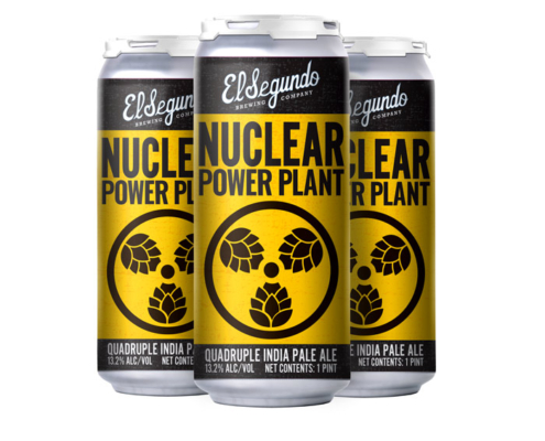 Nuclear Power Plant Quadruple IPA - 4-pack of cans