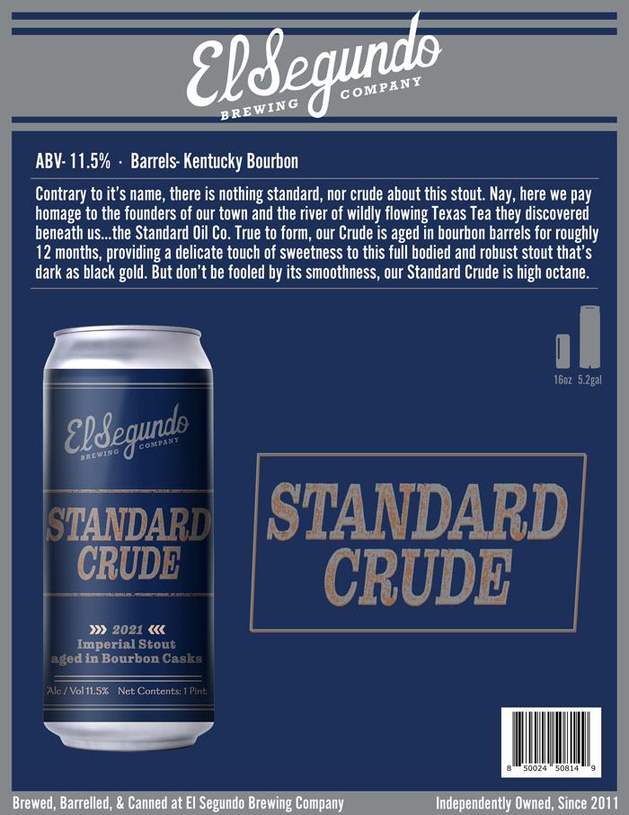 Standard Crude Spec Sheet