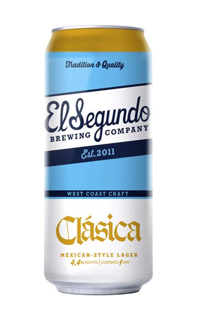 Clásica Mexican-style Lager can